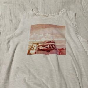 Old navy graphic tank top